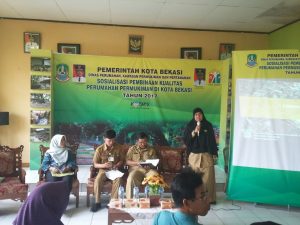 Mengurangi Titik Kumuh, Disperkimtan Sosialisasi Pembinaan Kualitas Perumahan Pemukiman