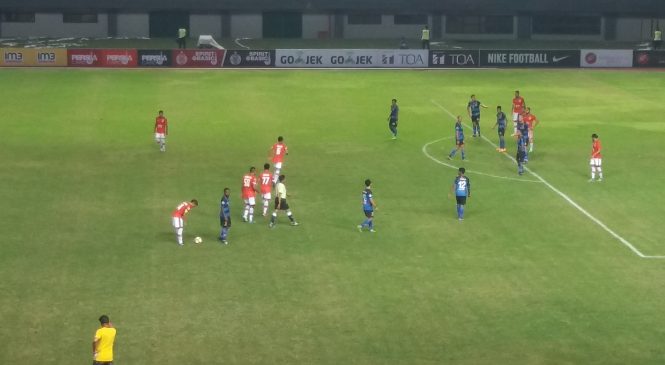 Laga Kandang, Persija Kalah 0:1 atas Madura United
