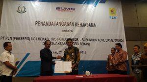 Empat UP3 PLN Jalin Kerjasama Dengan Kejari Bekasi
