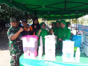 Koramil 01 Kranji Gelar Jumat Barokah