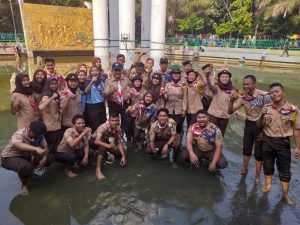 Peduli Situs Sejarah Bekasi, Saka Bahari Helat Aksi Nyata Kebersihan