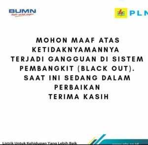 PLN Mohon Maaf Atas Pemadaman Akibat Gangguan Transmisi 500kV