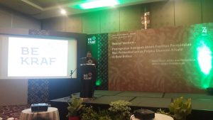 Peduli Ekonomi Kreatif, Nuroji Dukung Penuh UU Ekonomi Kreatif