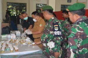 Cegah Personil Konsumsi Narkoba, Korem 051/Wijayakarta Gelar Tes Urine