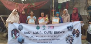Peringati Hari Sumpah Pemuda, KAMMI Bekasi Lakukan Baksos di Komplek Pemulung