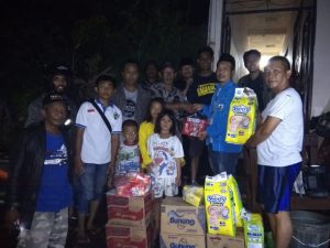 DPD KNPI Kota Bekasi Bantu WargaTerdampak Banjir