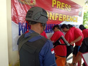 Tujuh Pelaku Curanmor Dibekuk Polisi