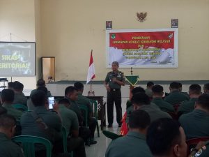 Kodim 0509/Kabupaten Bekasi Gelar Pembinaan Kesiapan Aparat Kewilayahan dan Kemampuan Teritorial