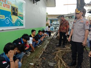 Kapolres Sambangi Sekolah yang Pelajarnya Terlibat Tawuran