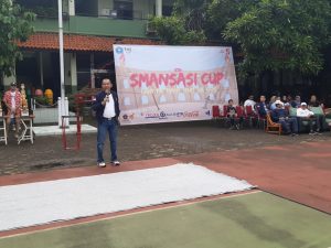 Ketua IKA SMAN 1 Kota Bekasi Membuka Agenda SMANSASI CUP 2020