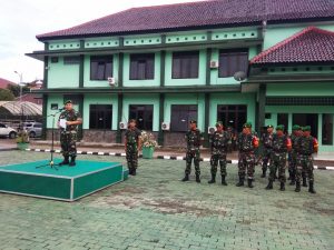 Kodim 0509/Kabupaten Bekasi Apel Gelar Pasukan Tanggap Darurat Banjir
