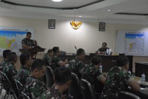Korem 051/Wkt Terima Tim Post Audit Itdam Jaya