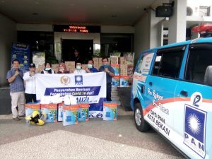 Intan PAN Salurkan Bantuan ke DPRD Untuk Tekan Sebaran Covid 19 di Kota Bekasi