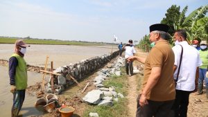 Syaikhu Tinjau PISEW yang Hubungkan Jalan Dua Desa di Karawang