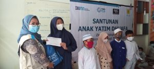 Peringati HPN, Rujuk Bersama YBM PLN UP3 Bekasi Santuni Anak Yatim dan Dhuafa