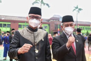 Presiden PKS Hadiri Upacara Peringatan HUT Ke-24 Kota Bekasi
