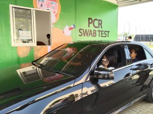 BKPM Laboratory Buka Shelter PCR SWAB Test di Jababeka