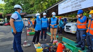 PLN UP3 Bekasi Siagakan 294 Personil dan 39 Titik Fokus Pengamanan Kelistrikan Jelang Nataru 2022