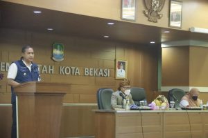 Tri Adhianto Pimpin Rapat Perencanaan Pembangunan Kota Bekasi 2023