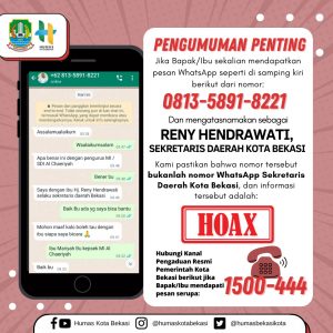 Namanya Dicatut, Sekda Tegaskan Bukan Dirinya