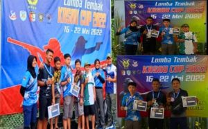 Petembak Junior Kota Bekasi Sabet 5 Medali KSAU Cup 2022