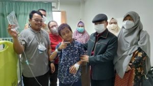 Ketua DPRD Jenguk Korban Kekerasan Anak