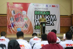 Mas Tri Hadiri Pelantikan IMA di UMKM Week 2022