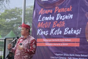 Plt Wali Kota Apresiasi Lomba Design Batik Bekasi