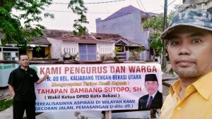Tahapan Bambang Konsisten Berbuat dan Perjuangkan Kepentingan Masyarakat