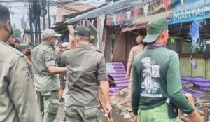 Bangunan Milik Ormas Akhirnya Dibongkar