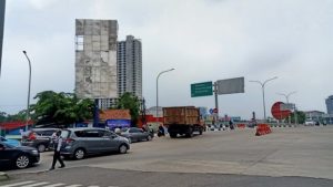 Hari Pertama Rekayasa Lalin Jalan Hasibuan Macet