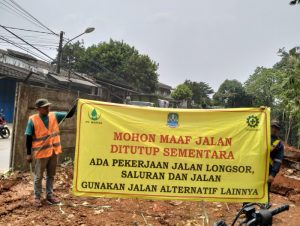 Sejumlah Jalan Dilakukan Penutupan Ada Perbaikan