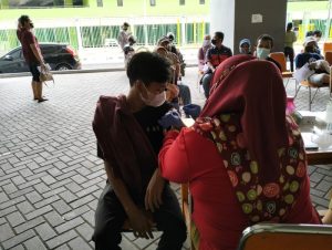 Animo Masyarakat Tinggi 252 Stok Vaksin Covid-19 Ludes