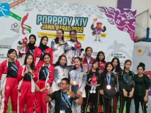 Muaythay Kabupaten Bekasi Juara Umum Porprov XIV/2022 Jawa Barat