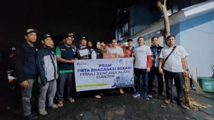 PDAM Bhagasasi Distribusikan Bantuan Bagi Korban Gempa Cianjur