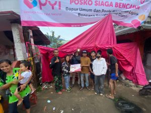 GEMA MKGR Kota Bekasi Salurkan Bantuan Untuk Korban Gempa Cianjur