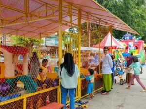 Meriahkan Peresmian Jalan, Kelurahan Kalibaru Gandeng 50 UMKM