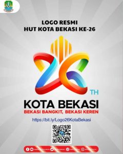 Kota Bekasi Rilis Logo HUT ke-26