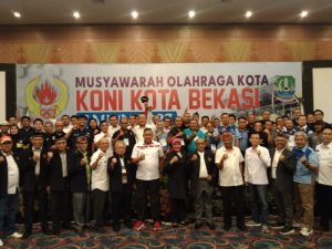 Musorkot KONI Kota Bekasi, Tri Adhianto Terpilih Secara Musyawarah