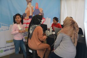 Warga Antusias Ikut Program Mudik Gratis