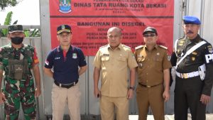Distaru Segel Perumahan PT. Hadez Graha Utama