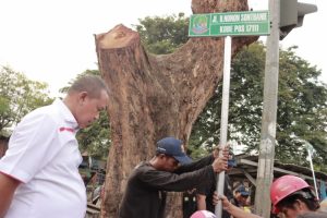 Nama Jalan Baru Underpas Berganti Jadi Jalan H. Nonon Sonthanie