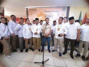 Gerindra Kota Bekasi Daftarkan 50 Bacaleg ke KPU