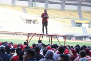 Plt. Wali Kota Sparko Bareng Pegawai Non ASN Sekaligus Beri Motivasi