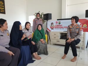 Sambut HUT Polwan Ke-75, Srikandi Polwan Polrestro Bekasi Kota “Curhat Bareng Polwan Polda Metro Jaya”