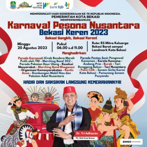 Nantikan! Karnaval PNBK sambut HUT ke-78 Republik Indonesia