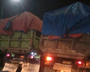 Langgar Waktu Melintas, Kendaraan Bertonase Besar Diputarbalikan