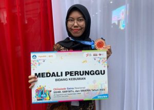 Siswi SMA KORPRI Sabet Medali Perunggu OSN Tingkat Nasional