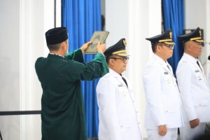 Raden Gani Muhammad Resmi Dilantik Jadi Pj. Wali Kota