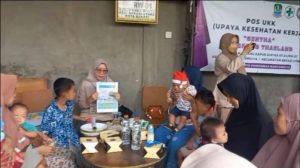 Tingkatkan Kualitas Kesehatan Pekerja, Sintha Gandeng Puskesmas Gelar UKK